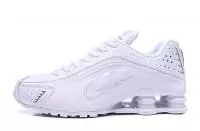 nike shox r4 hommes original rival all white